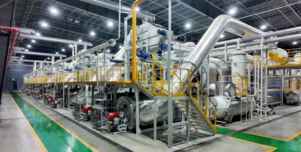 plastic pyrolysis line