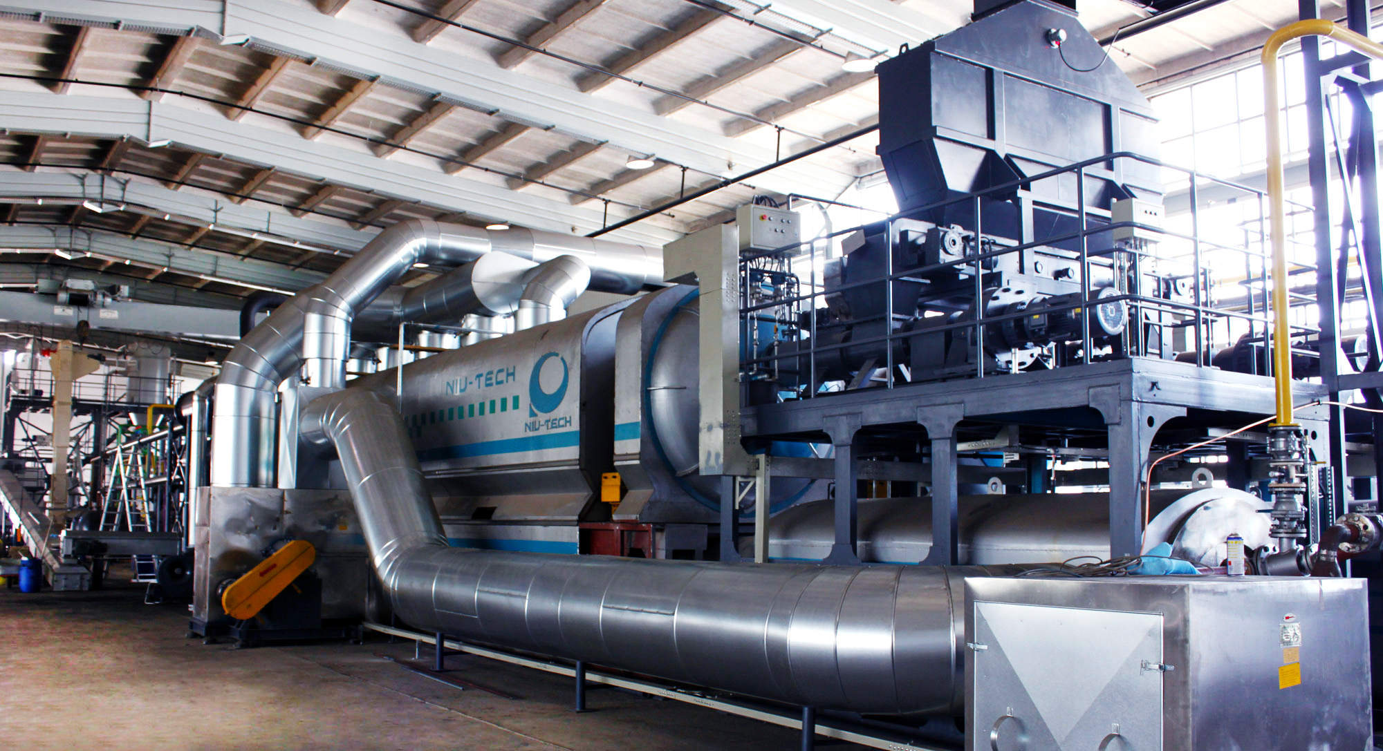 German waste tire pyrolysis to oil